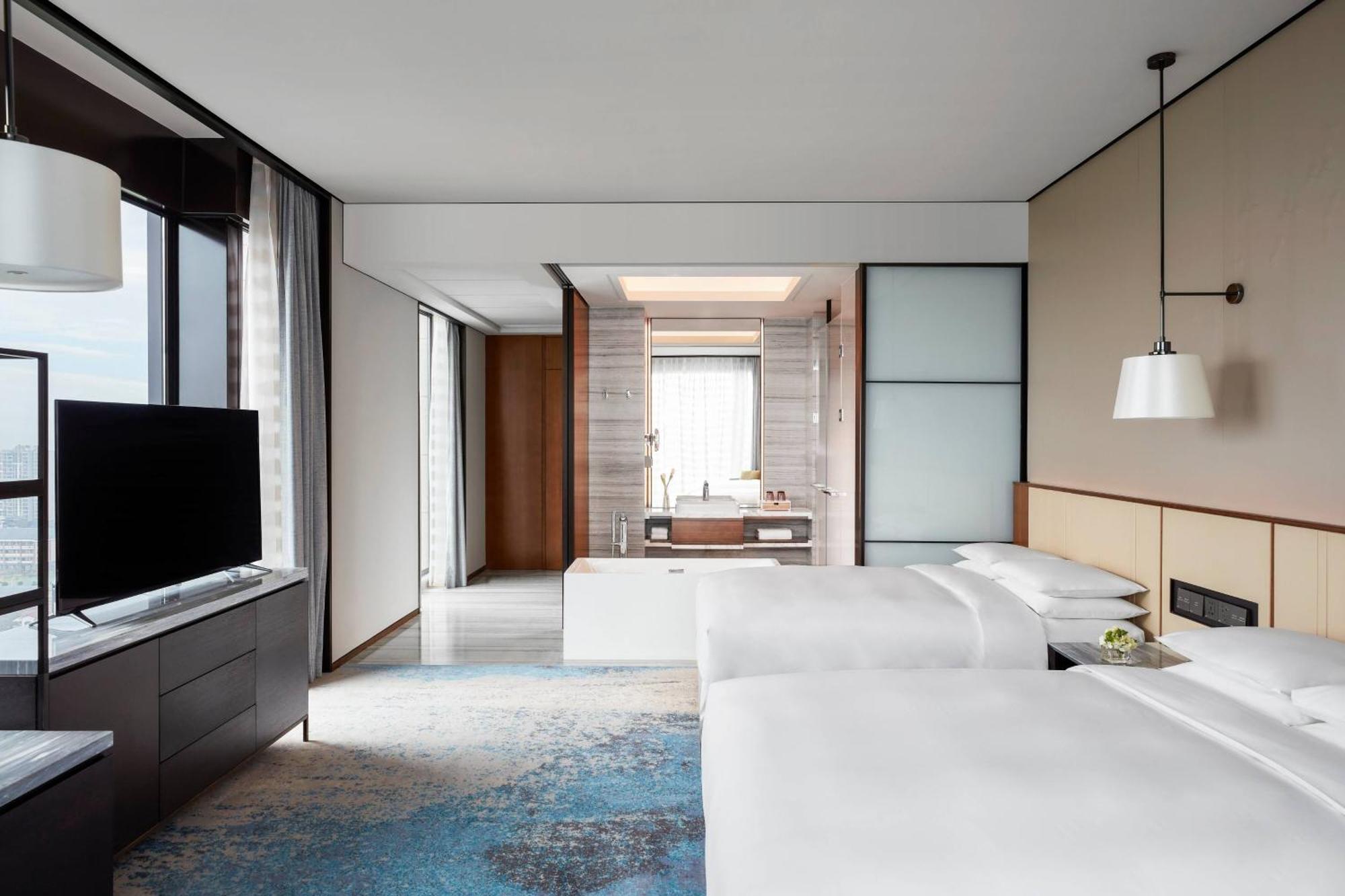 Shanghai Marriott Hotel Pudong South Nanhui المظهر الخارجي الصورة