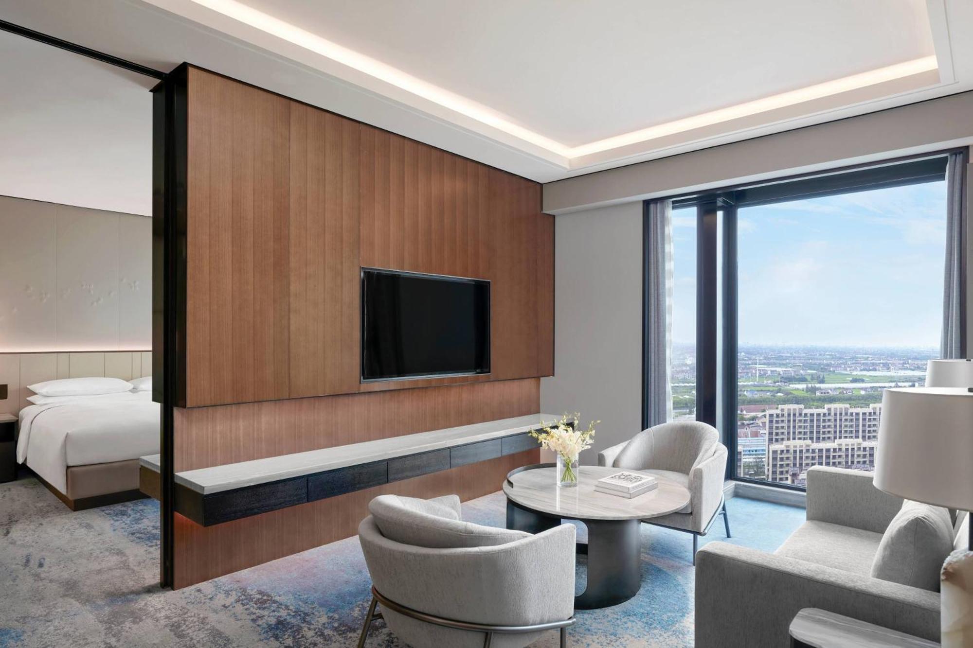 Shanghai Marriott Hotel Pudong South Nanhui المظهر الخارجي الصورة