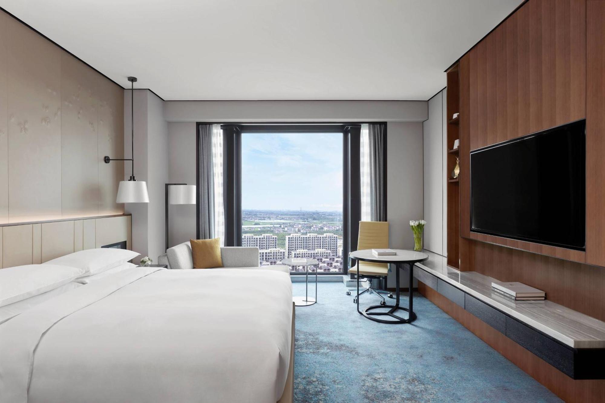 Shanghai Marriott Hotel Pudong South Nanhui المظهر الخارجي الصورة