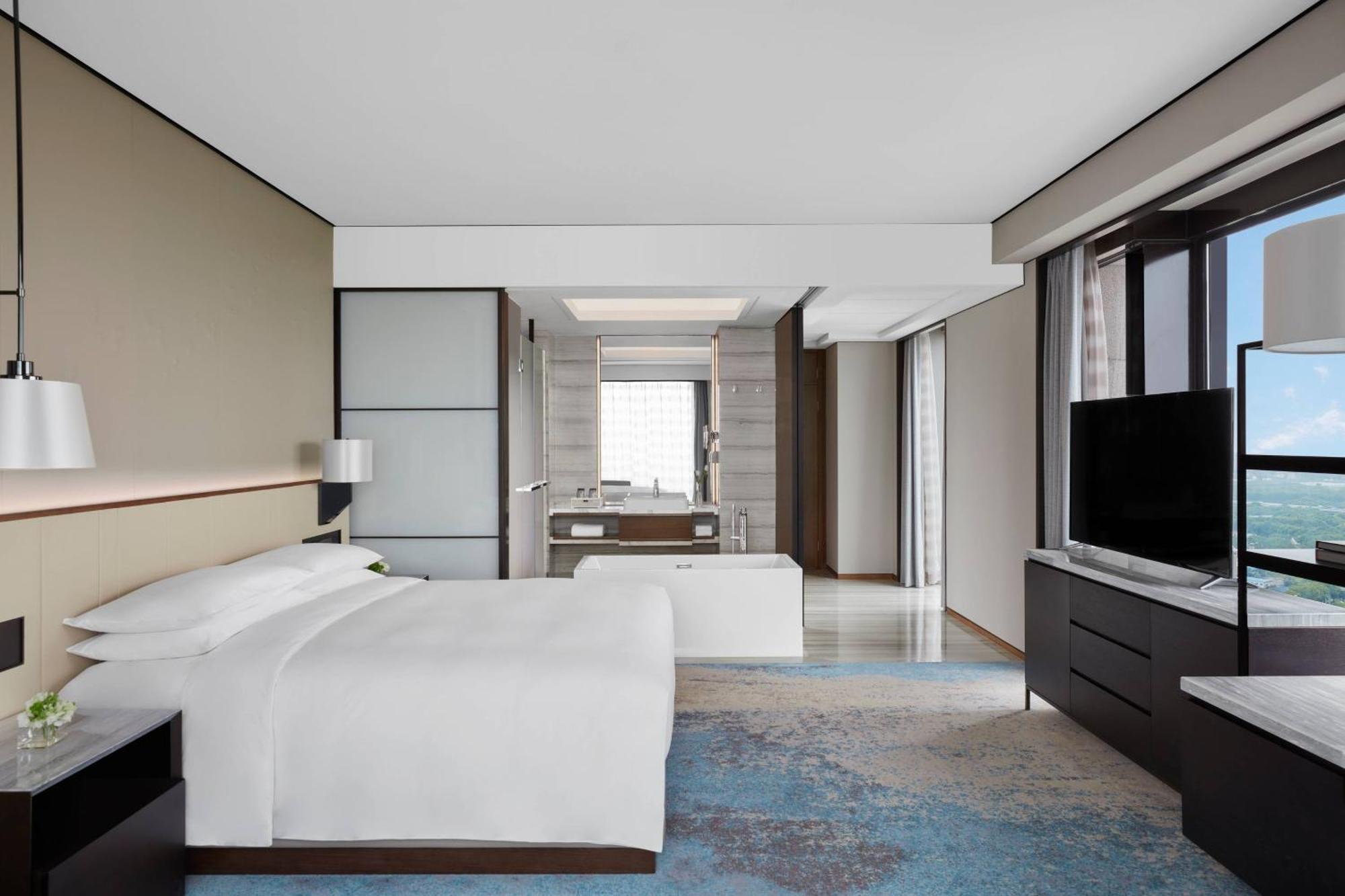Shanghai Marriott Hotel Pudong South Nanhui المظهر الخارجي الصورة