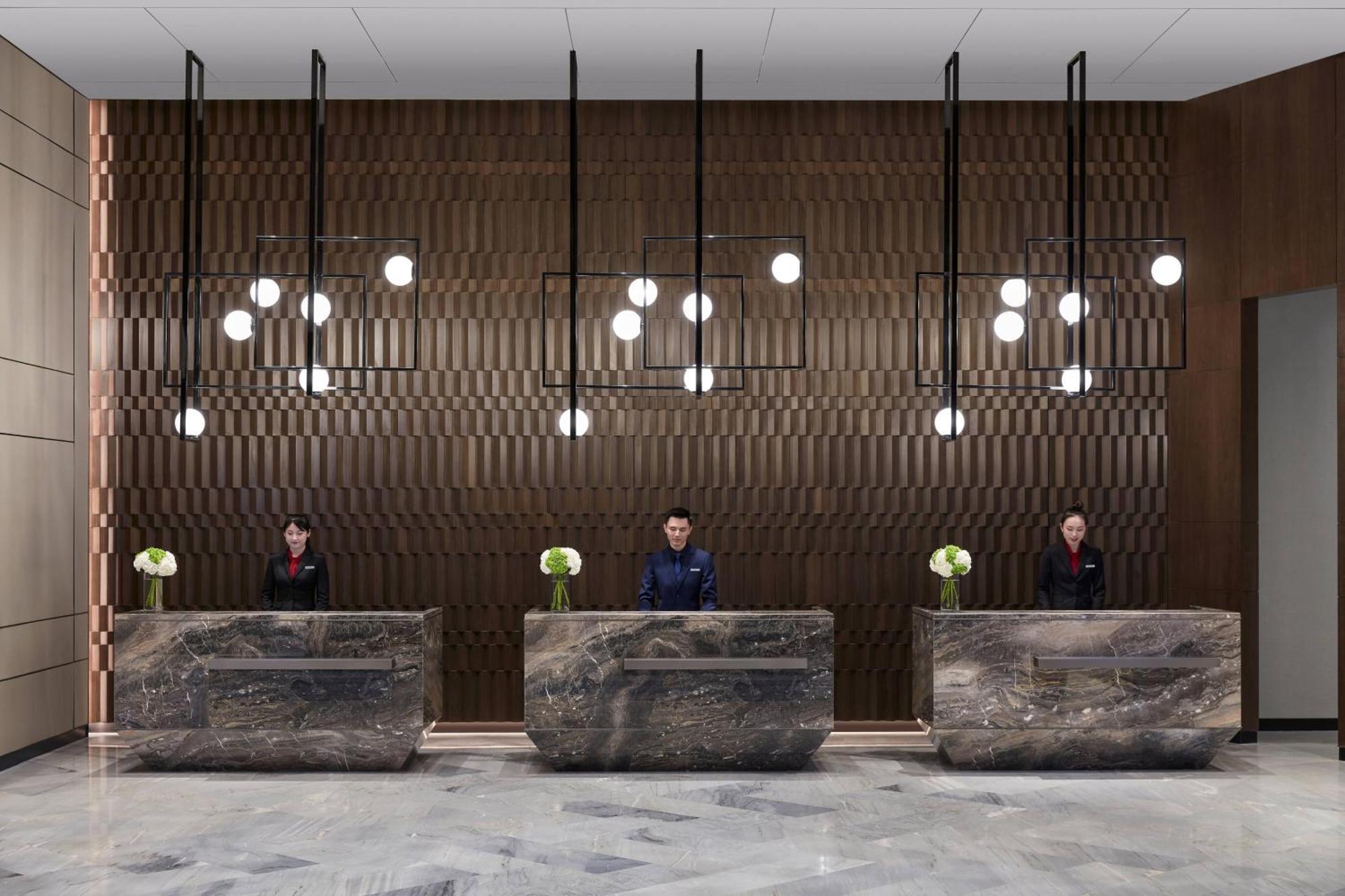 Shanghai Marriott Hotel Pudong South Nanhui المظهر الخارجي الصورة
