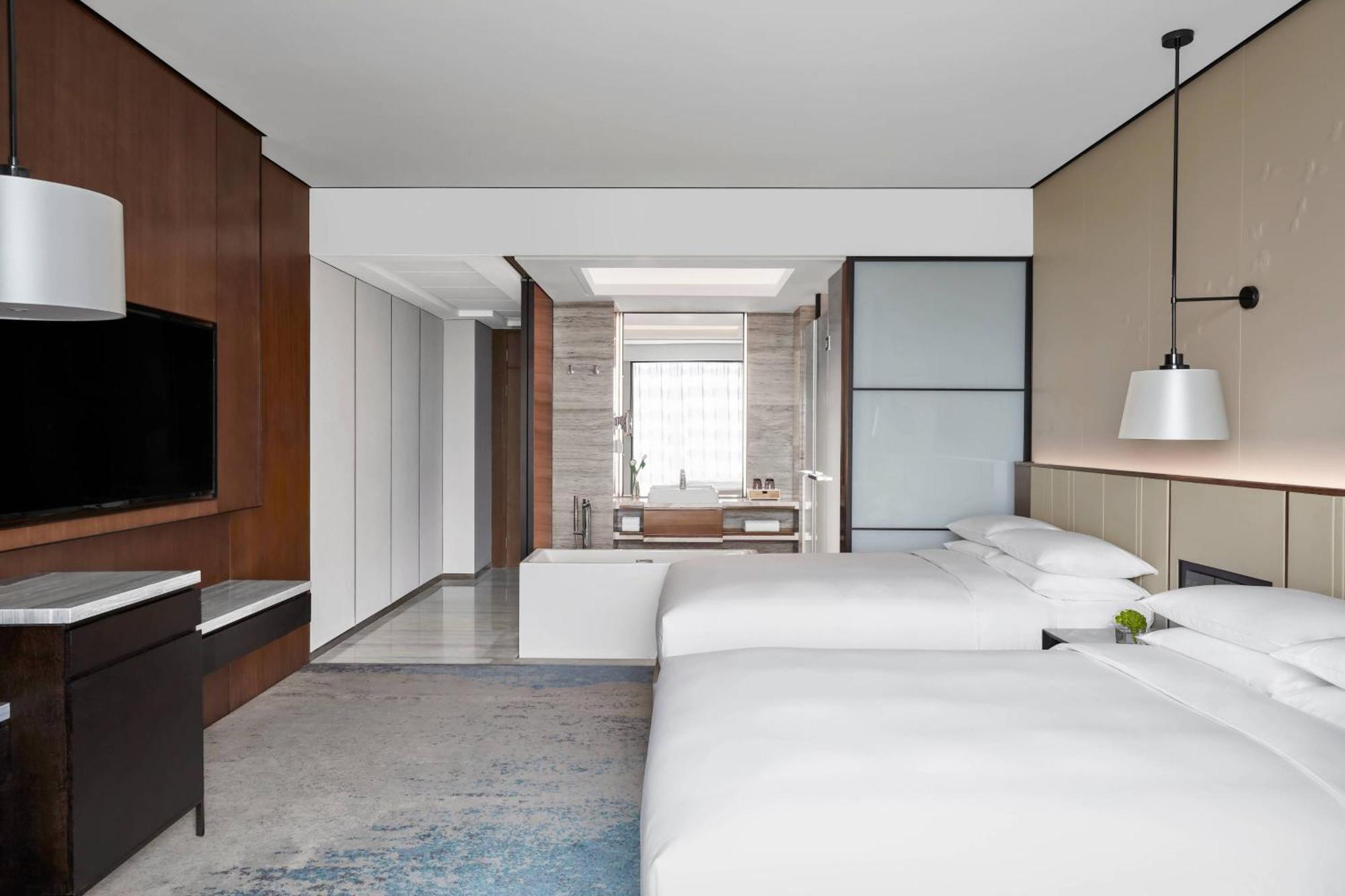 Shanghai Marriott Hotel Pudong South Nanhui المظهر الخارجي الصورة