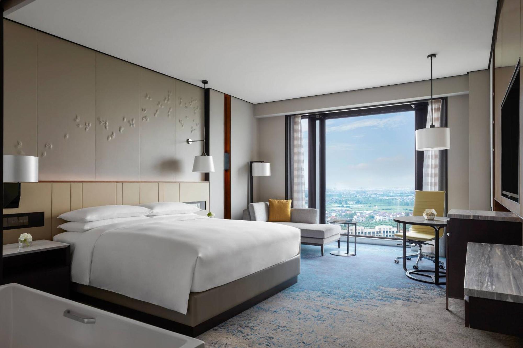 Shanghai Marriott Hotel Pudong South Nanhui المظهر الخارجي الصورة