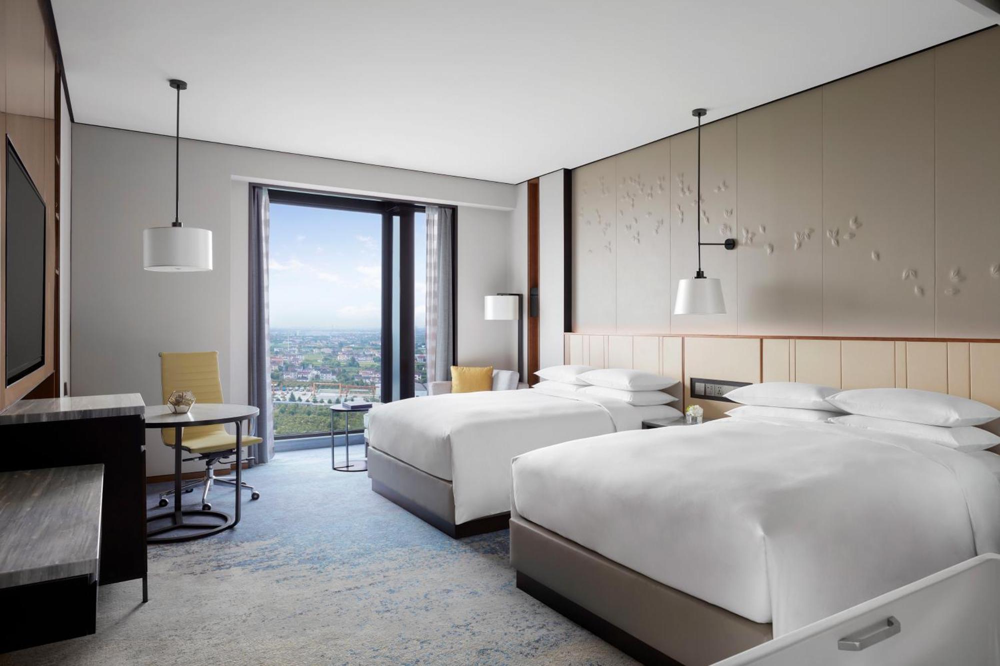 Shanghai Marriott Hotel Pudong South Nanhui المظهر الخارجي الصورة